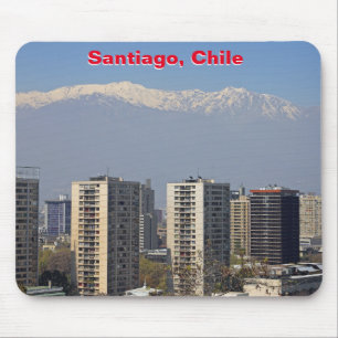 Santiago, Chile Mouse Mat