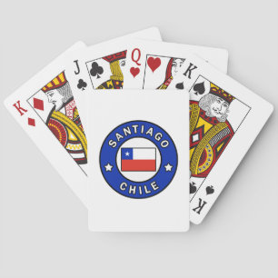 Santiago Chile Playing Cards