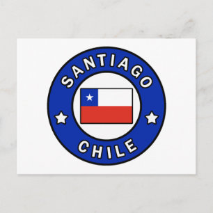 Santiago Chile Postcard