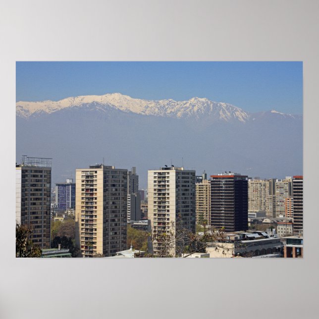 Santiago, Chile Poster (Front)