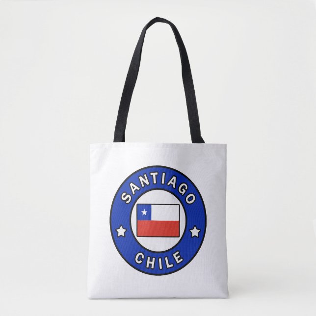 Santiago Chile Tote Bag (Front)