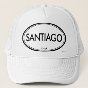 Santiago, Chile Trucker Hat