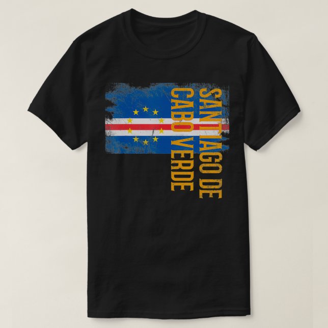 Santiago de Cabo Verde Cape Verde Cape Verdeans Me T-Shirt (Design Front)