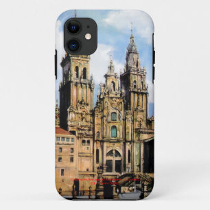 Santiago de Compostela Cathedral (A Coruña) iPhone 11 Case