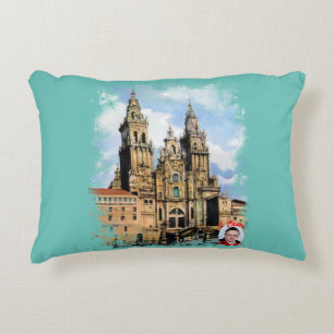 Santiago de Compostela Cathedral (A Coruña) Decorative Cushion