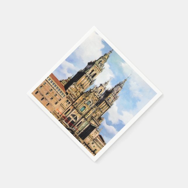 Santiago de Compostela Cathedral (A Coruña) Napkin (Corner)