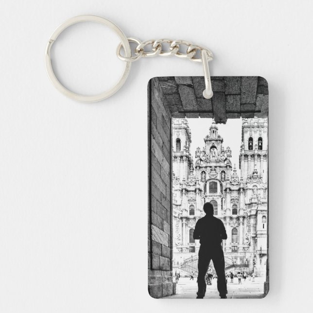 Santiago de Compostela Cathedral Key Ring (Front)