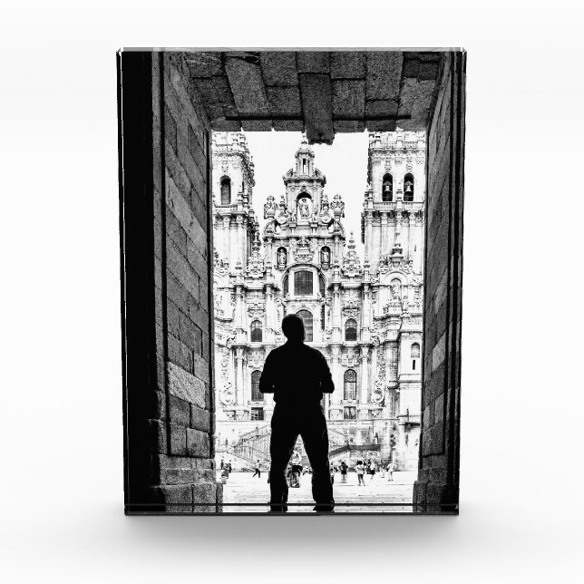 Santiago de Compostela Cathedral Photo Block (Front)