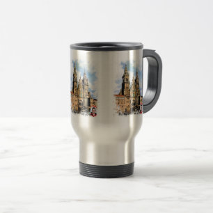 Santiago de Compostela Cathedral Travel Mug