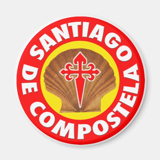 Santiago de Compostela Magnet (Front)