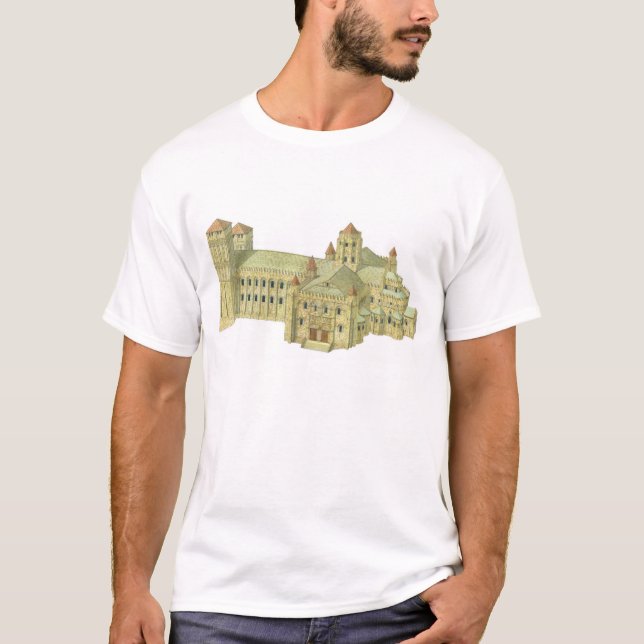 Santiago de Compostela Romanesque Cathedral. T-Shirt (Front)