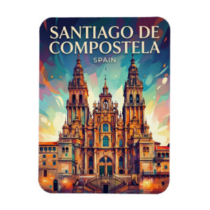 Santiago de Compostela Spain Magnet
