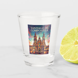 Santiago de Compostela Spain Shot Glass