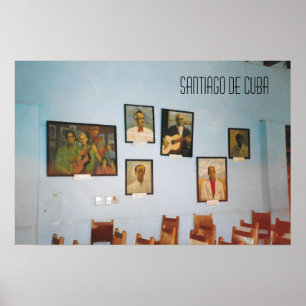 Santiago de Cuba Landmark Music Club Photo Poster