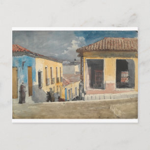 Santiago de Cuba, Street Scene by Winslow Homer Postcard