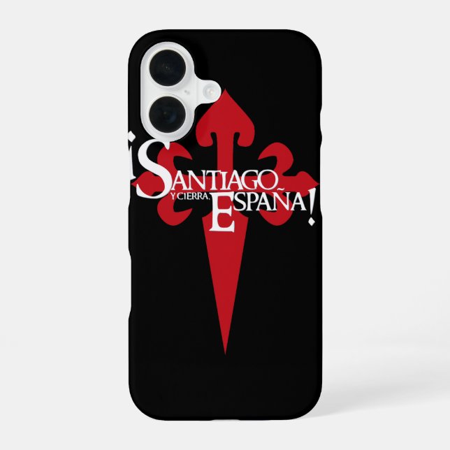 Santiago iPhone 16 Case (Back)