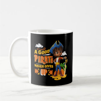 Santiago Of The Seas A Pirate Never Gives Up Coffee Mug