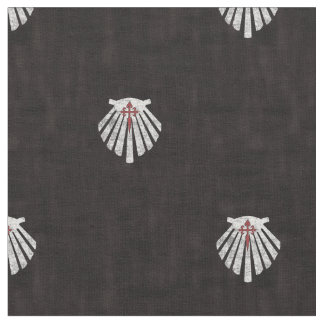Santiago Scallop Shell pattern fabric