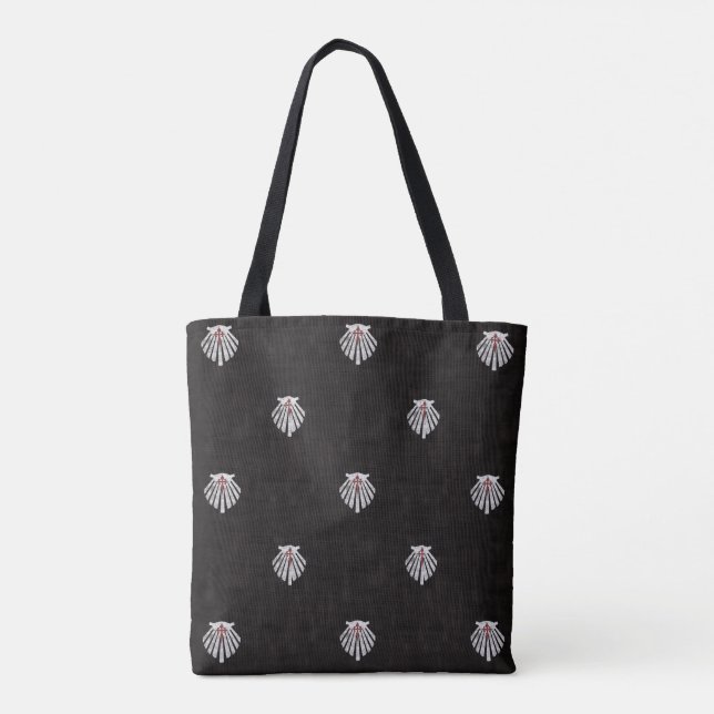 Santiago Scallop Shell Tote Bag (Back)