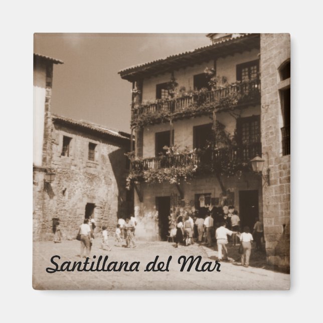 Santillana Del Mar Magnet (Front)
