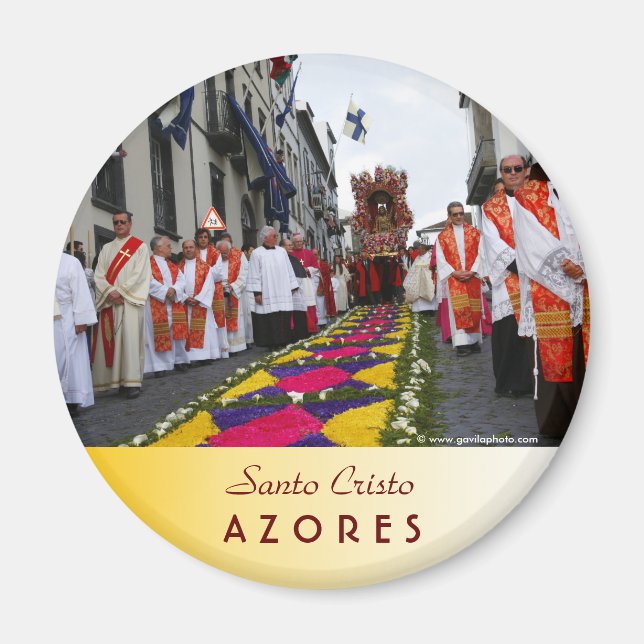 Santo Cristo procession Magnet (Front)