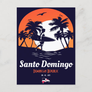 Santo Domingo Dominican Republic - Retro Souvenirs Postcard