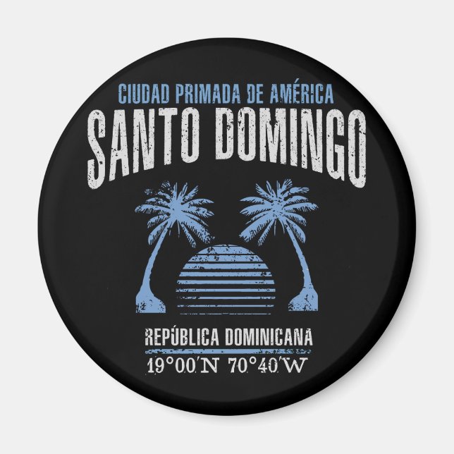Santo Domingo Magnet (Front)