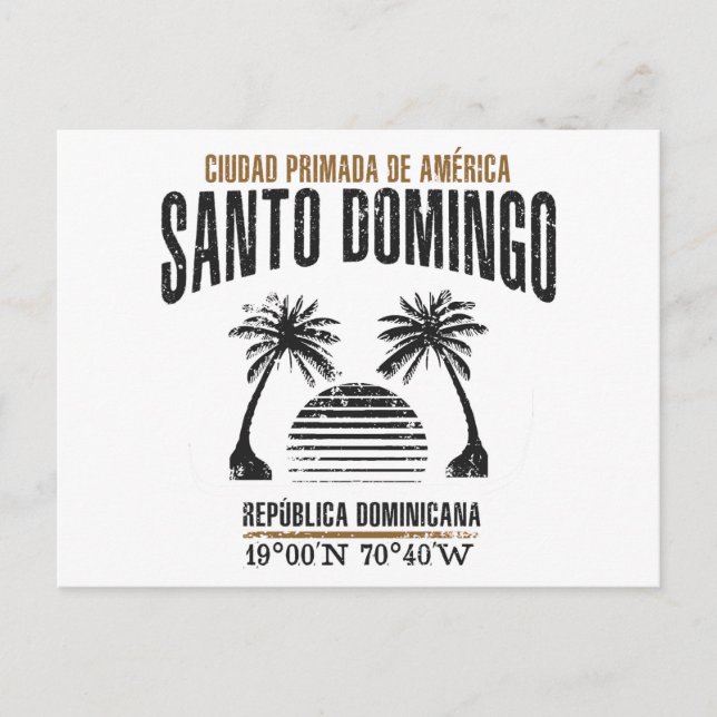Santo Domingo Postcard (Front)
