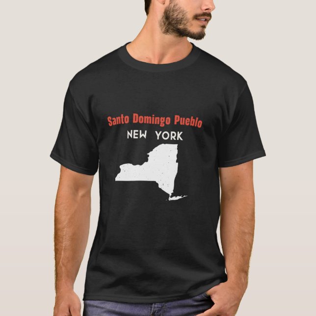 Santo Domingo Pueblo New York USA State America Tr T-Shirt (Front)