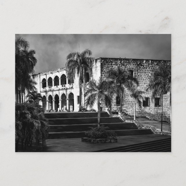 Santo Domingo-República Dominicala Postcard (Front)