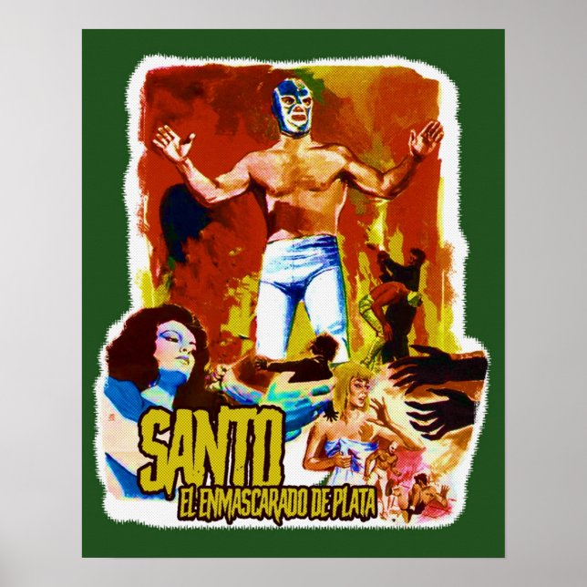 Santo  El Enmascarado De Plata Poster (Front)