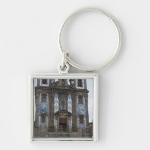 Santo Ildenfonso Church With Tile Panels Key Ring