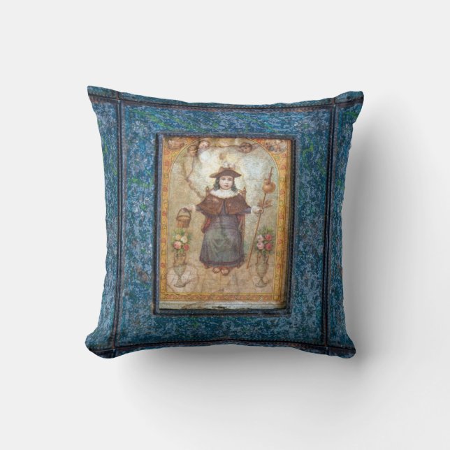 Santo Nino de Atocha Cushion (Front)