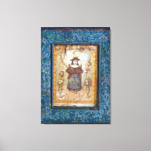 Santo Nino de Atocha Photo Block Canvas Print