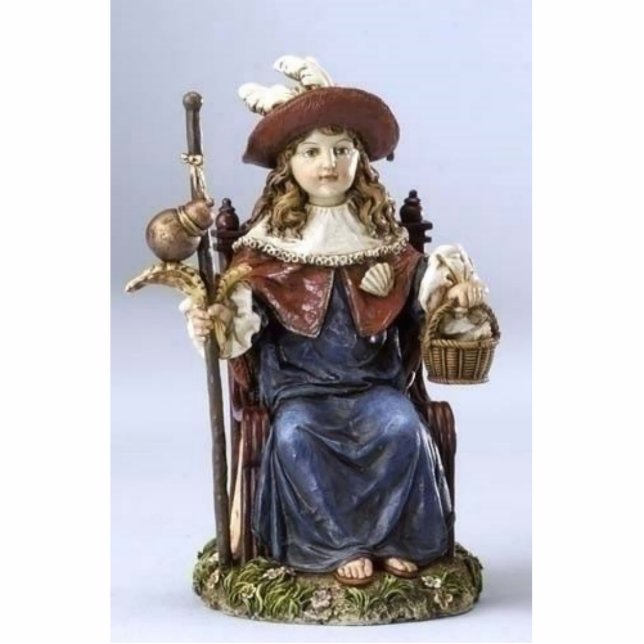 Santo Niño de Atocha Standing Photo Sculpture (Front)