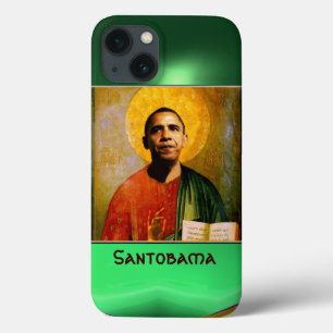 SANTOBAMA Green iPhone 13 Case