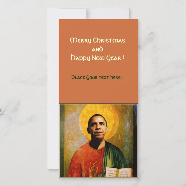 SANTOBAMA HOLIDAY CARD (Front)