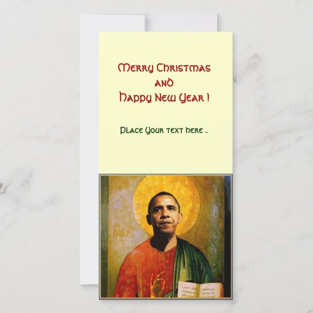 SANTOBAMA HOLIDAY CARD (Front)