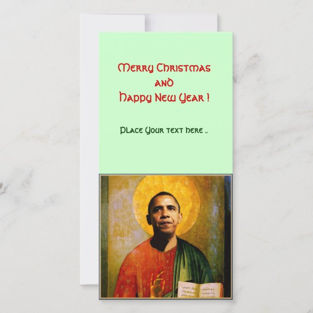 SANTOBAMA HOLIDAY CARD (Front)