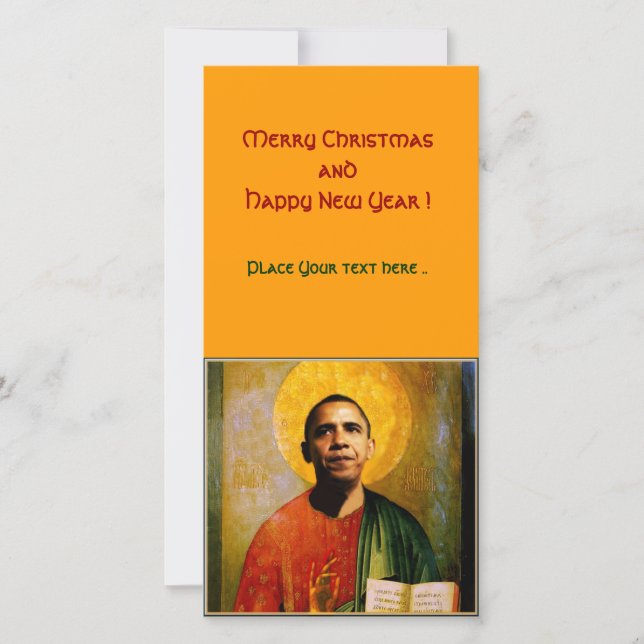 SANTOBAMA HOLIDAY CARD (Front)