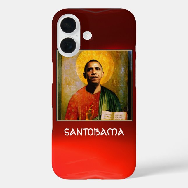 SANTOBAMA Red Case-Mate iPhone Case (Back)