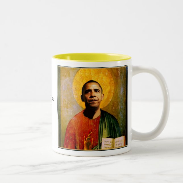SANTOBAMA Two-Tone COFFEE MUG (Right)