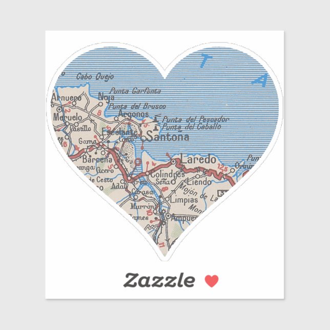 Santoña Spain Map (Sheet)