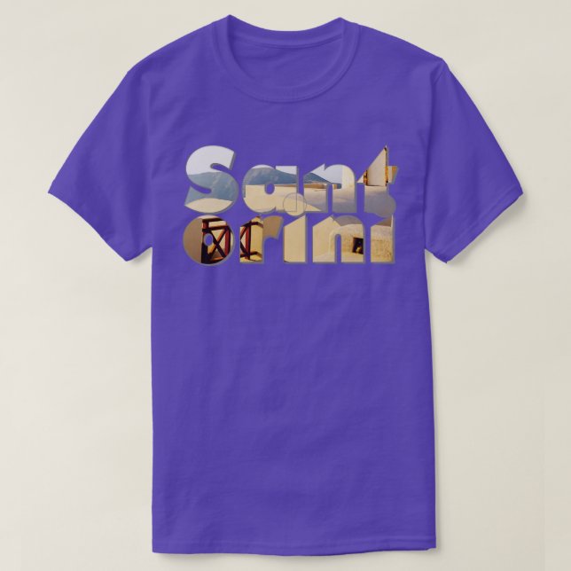 Santorini 1 T-Shirt (Design Front)