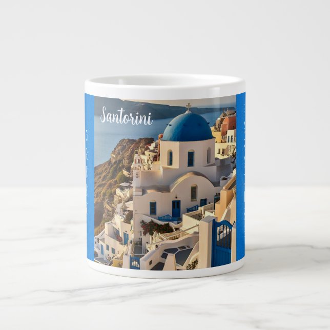 Santorini, A Greek Paradise Speciality Mug (Front)