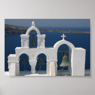 santorini bells v2 poster