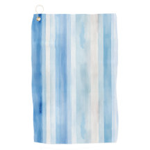 Santorini Blue White Stripes