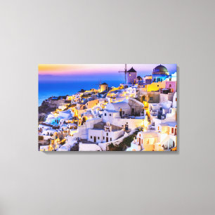 Santorini Canvas Print