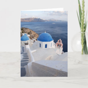 Santorini Card