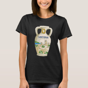 Santorini City Greece souvenir gift for men women_ T-Shirt